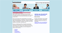 Desktop Screenshot of envisiontechnology.org